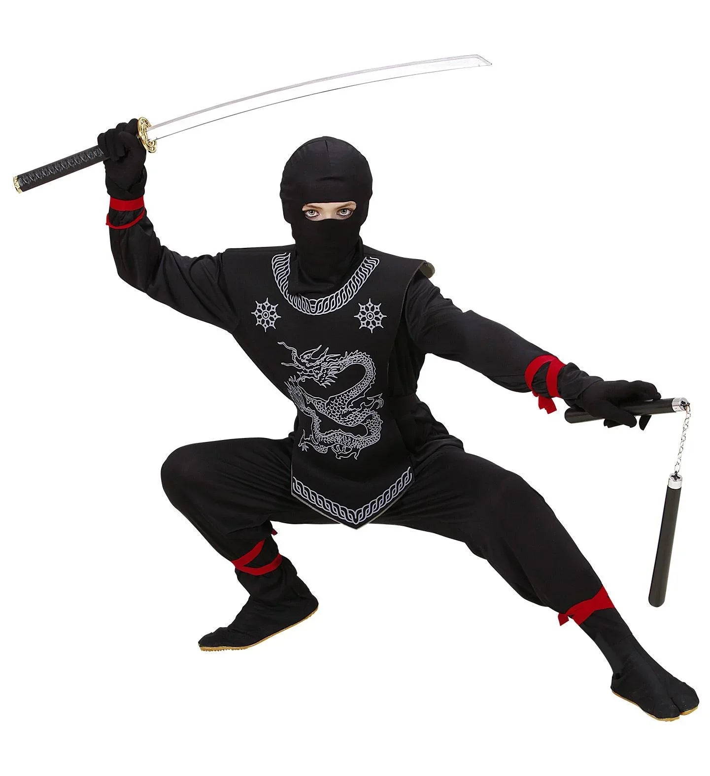 Disfraz de Ninja Oscuro para Niño INFANTILES Widmann
